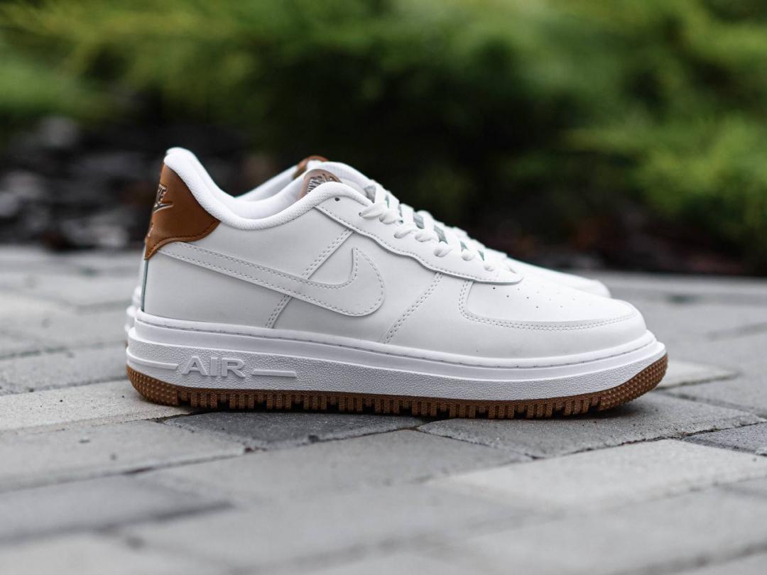Nike Air Force 1 White Brown v2