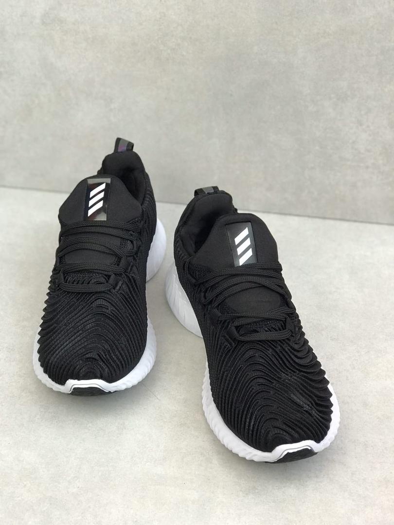 Adidas Alphabounce Black White 4