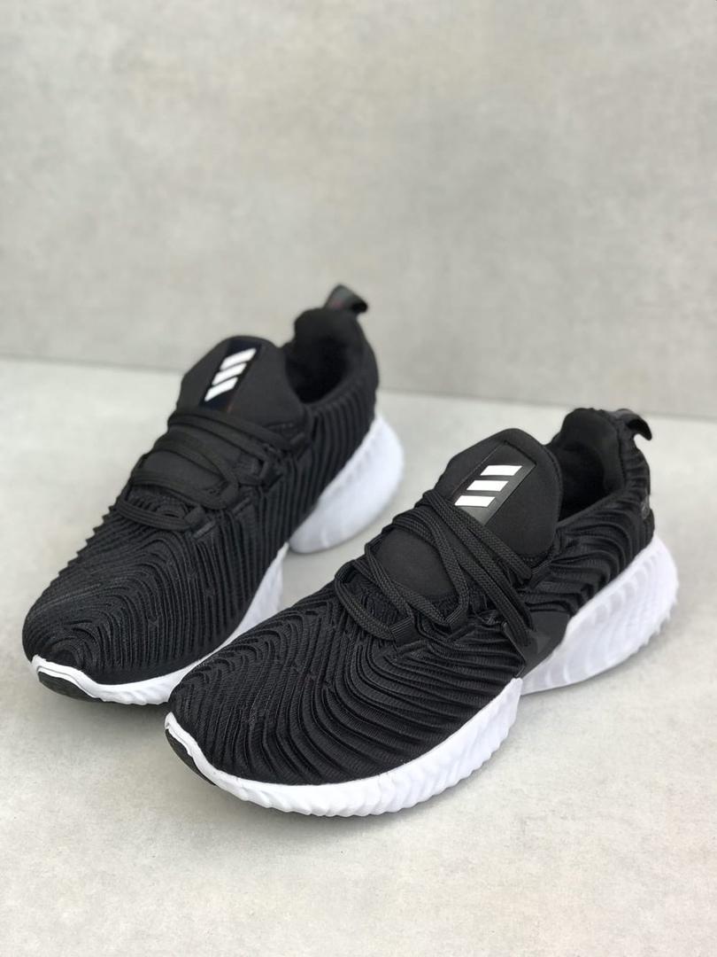 Adidas Alphabounce Black White 4
