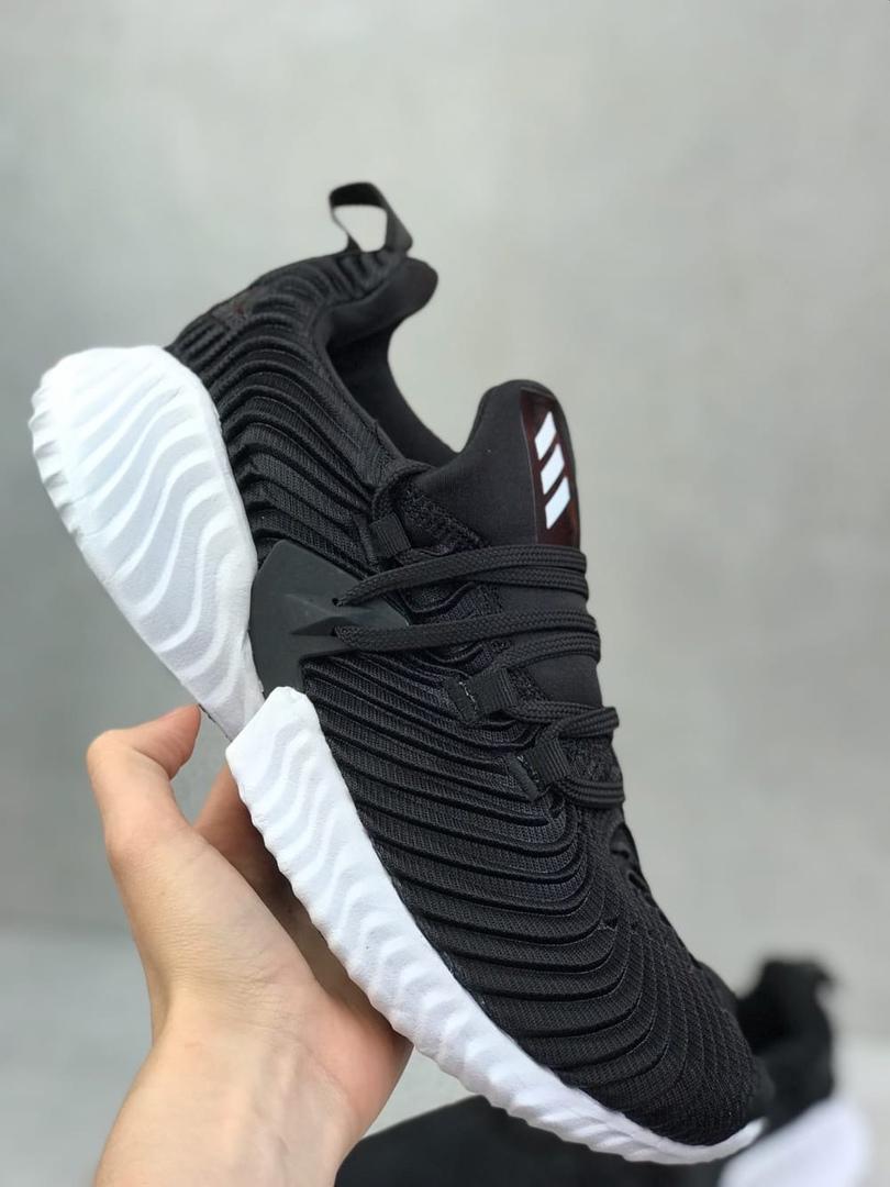 Adidas Alphabounce Black White 4
