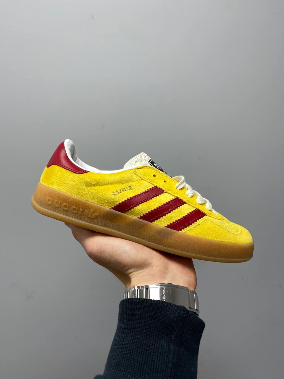 Adidas x Gucci Gazelle Yellow