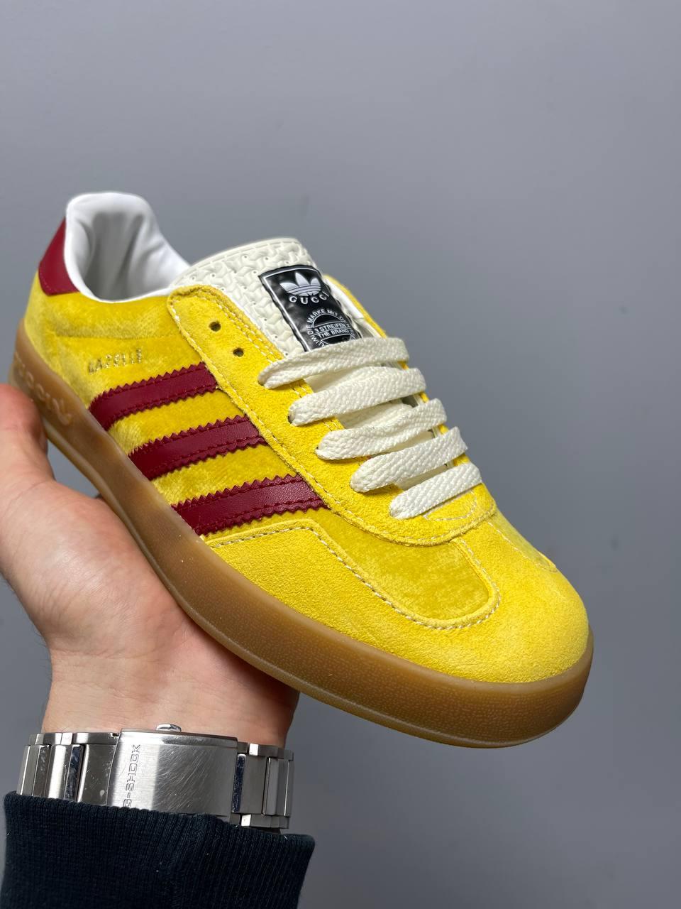 Adidas x Gucci Gazelle Yellow