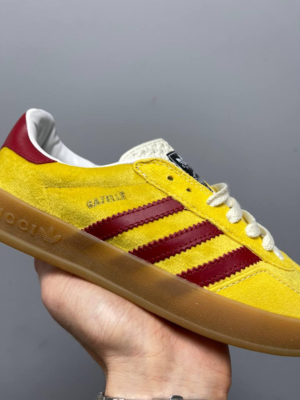 Adidas x Gucci Gazelle Yellow