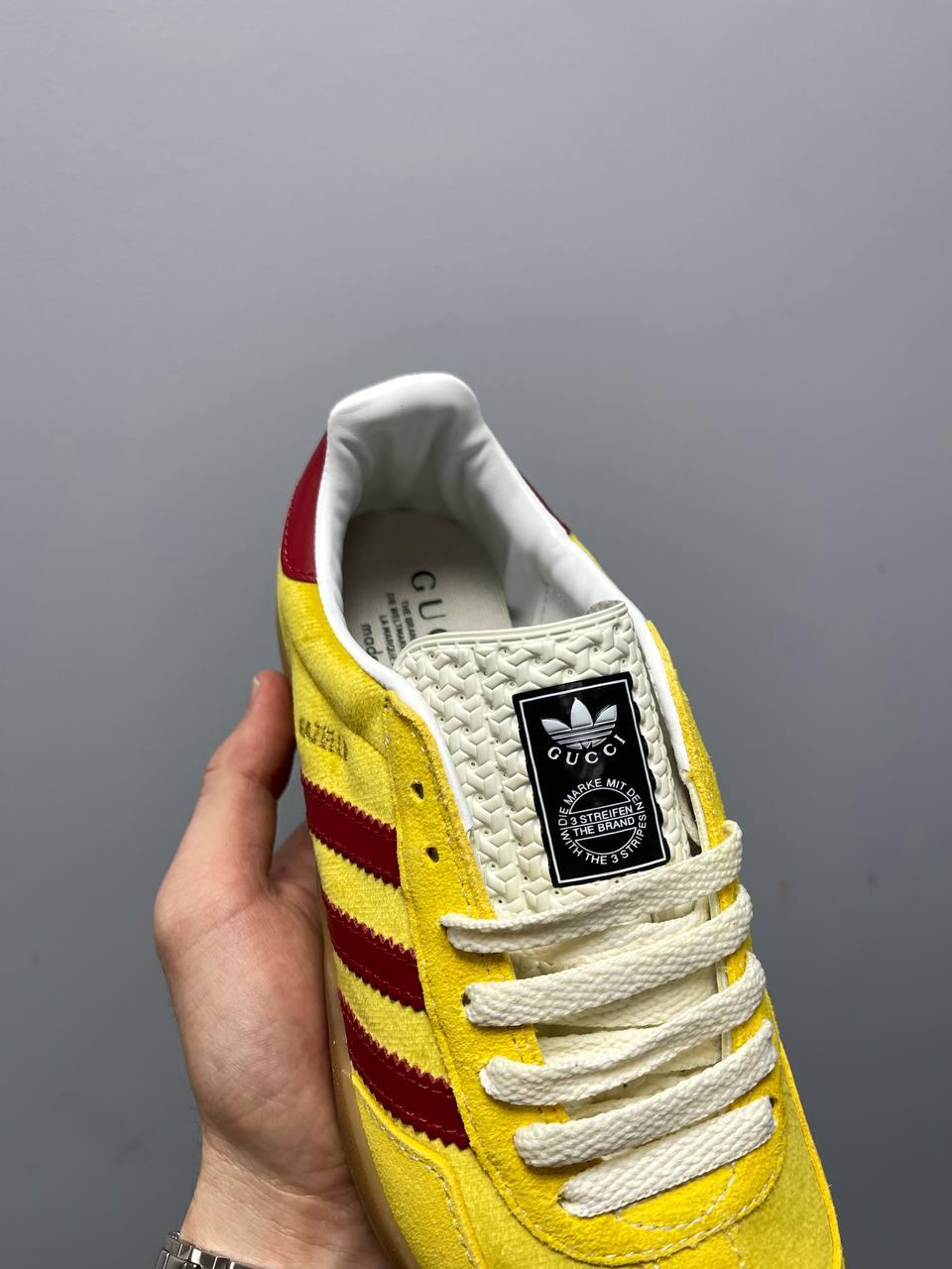 Adidas x Gucci Gazelle Yellow
