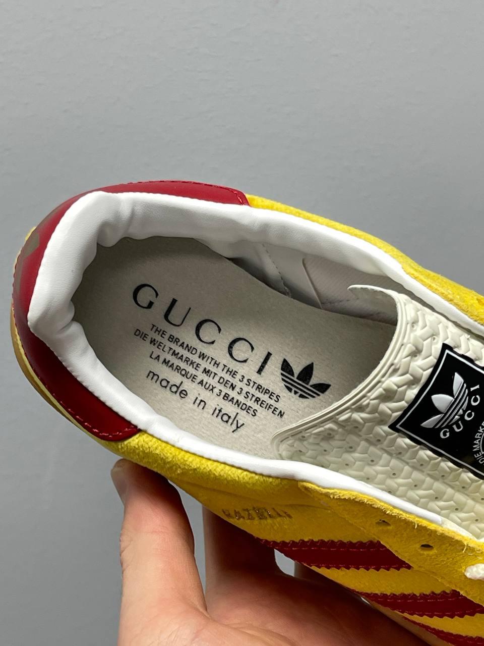 Adidas x Gucci Gazelle Yellow