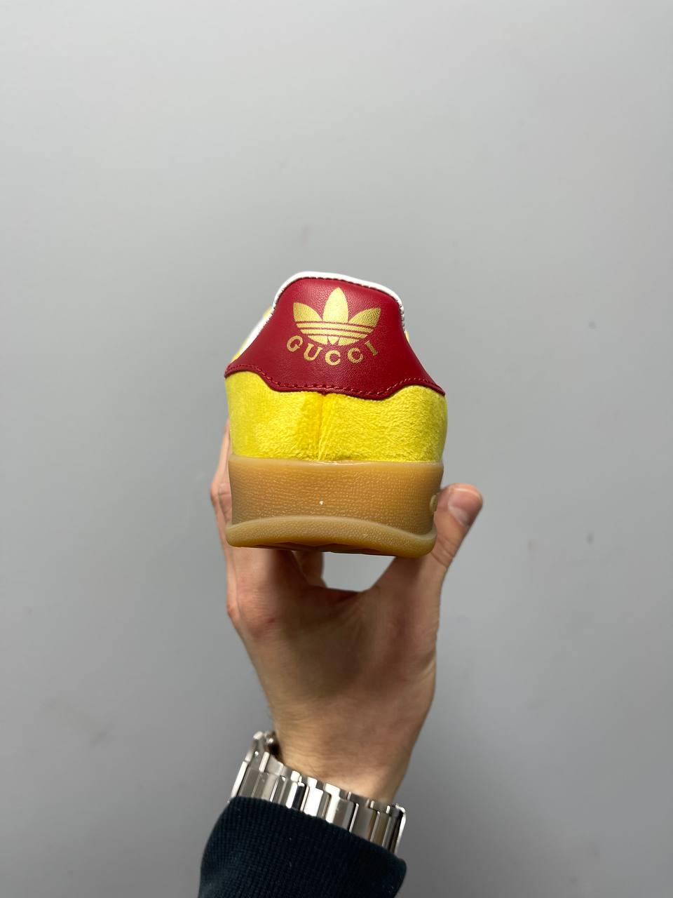 Adidas x Gucci Gazelle Yellow