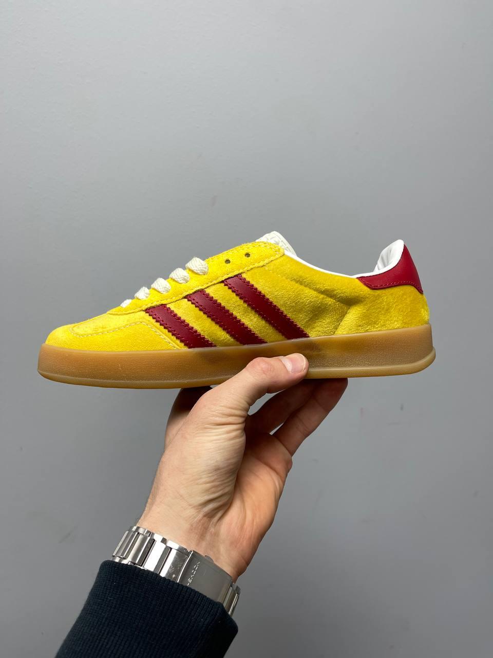 Adidas x Gucci Gazelle Yellow