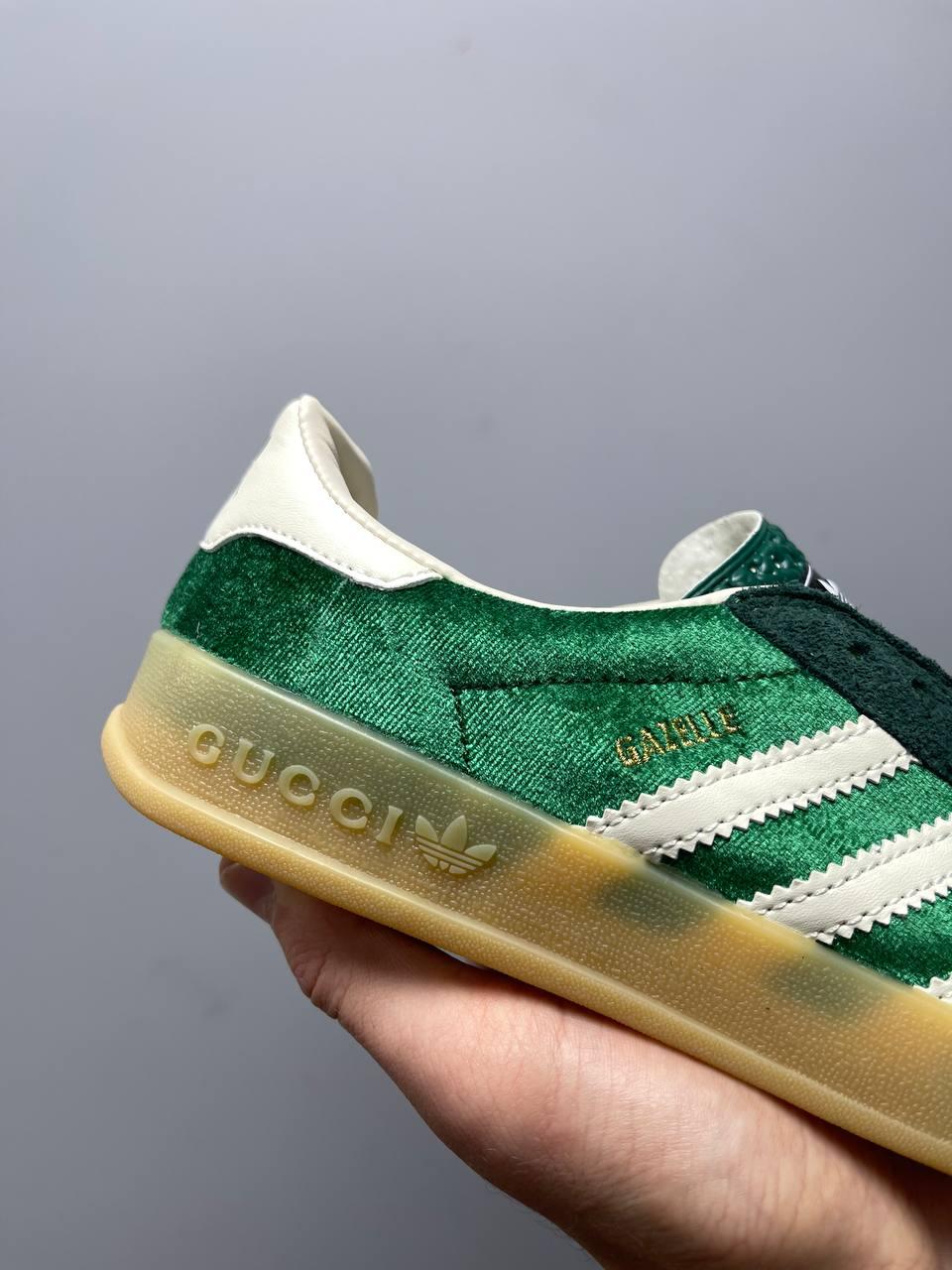 Adidas x Gucci Gazelle Green