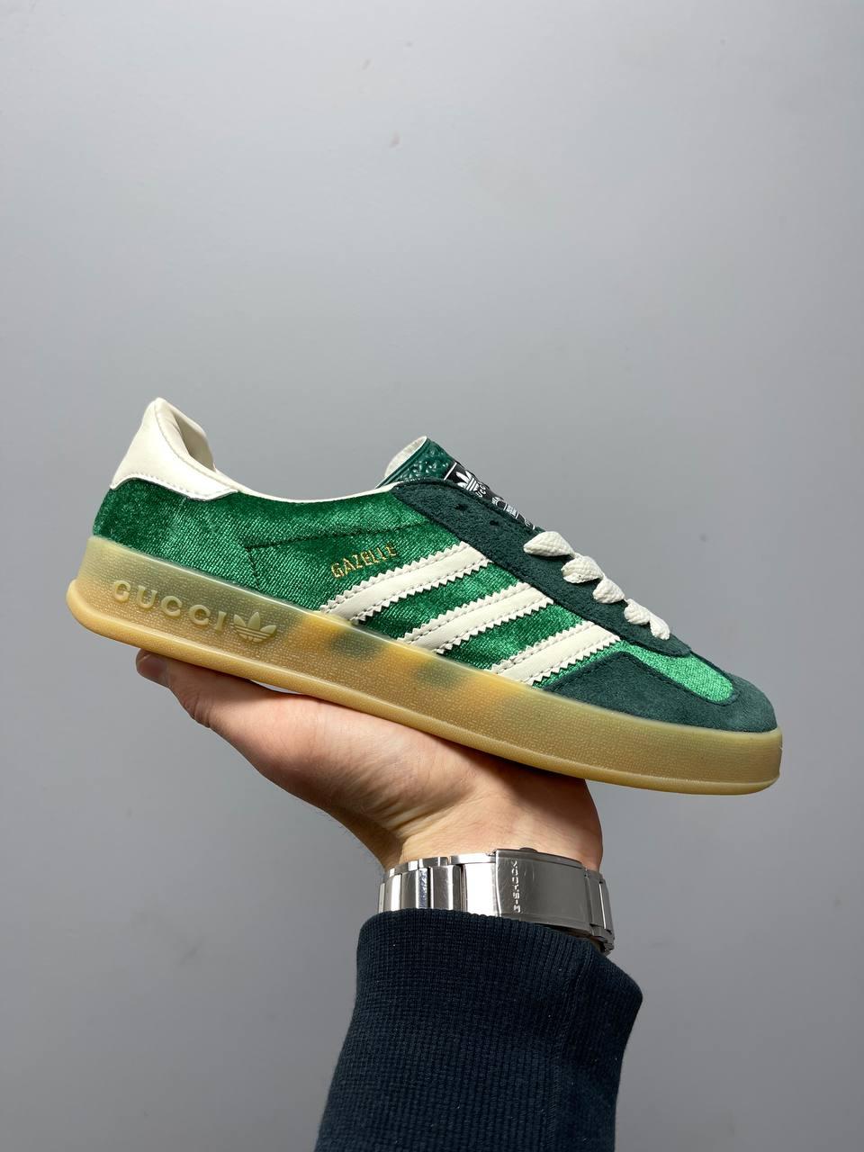 Adidas x Gucci Gazelle Green