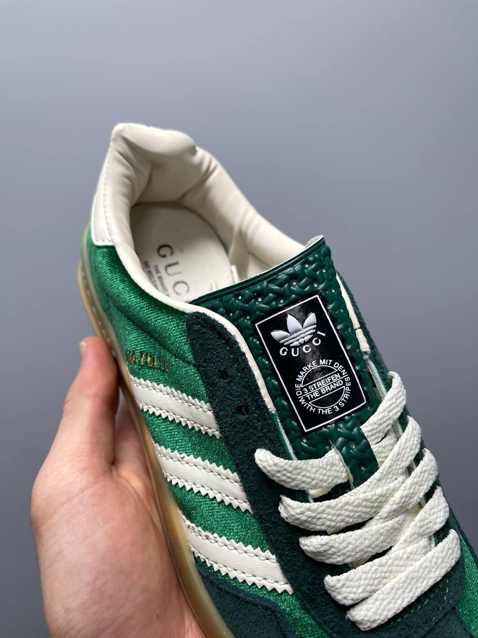 Adidas x Gucci Gazelle Green