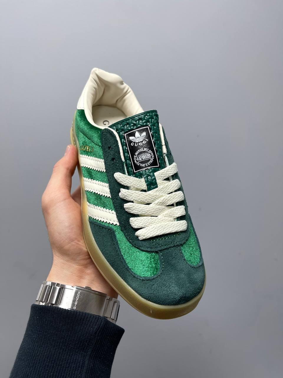 Adidas x Gucci Gazelle Green