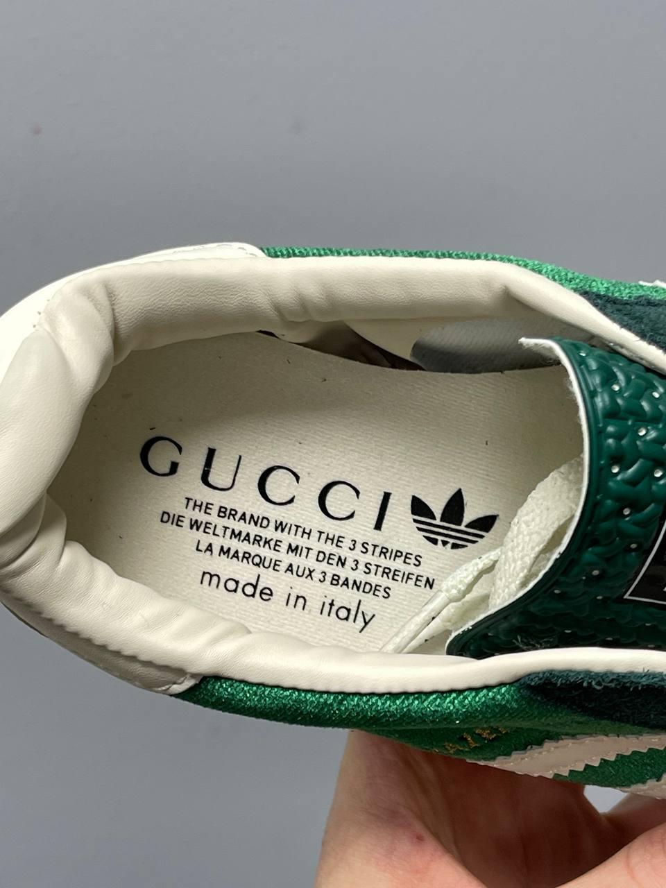 Adidas x Gucci Gazelle Green