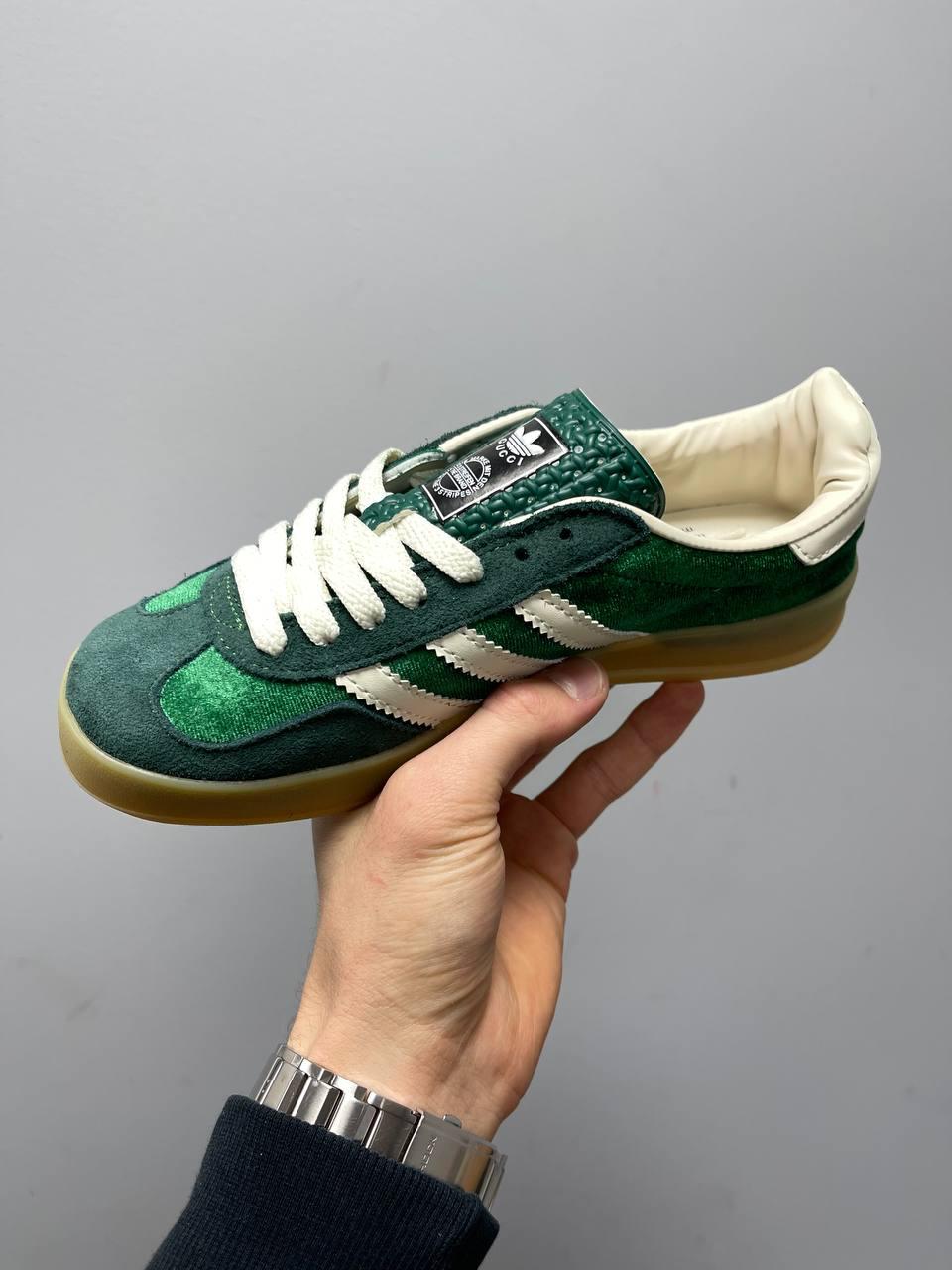 Adidas x Gucci Gazelle Green