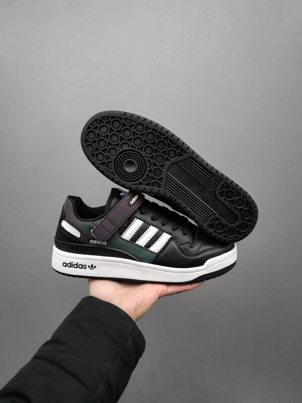 Adidas Forum Low Black White v2