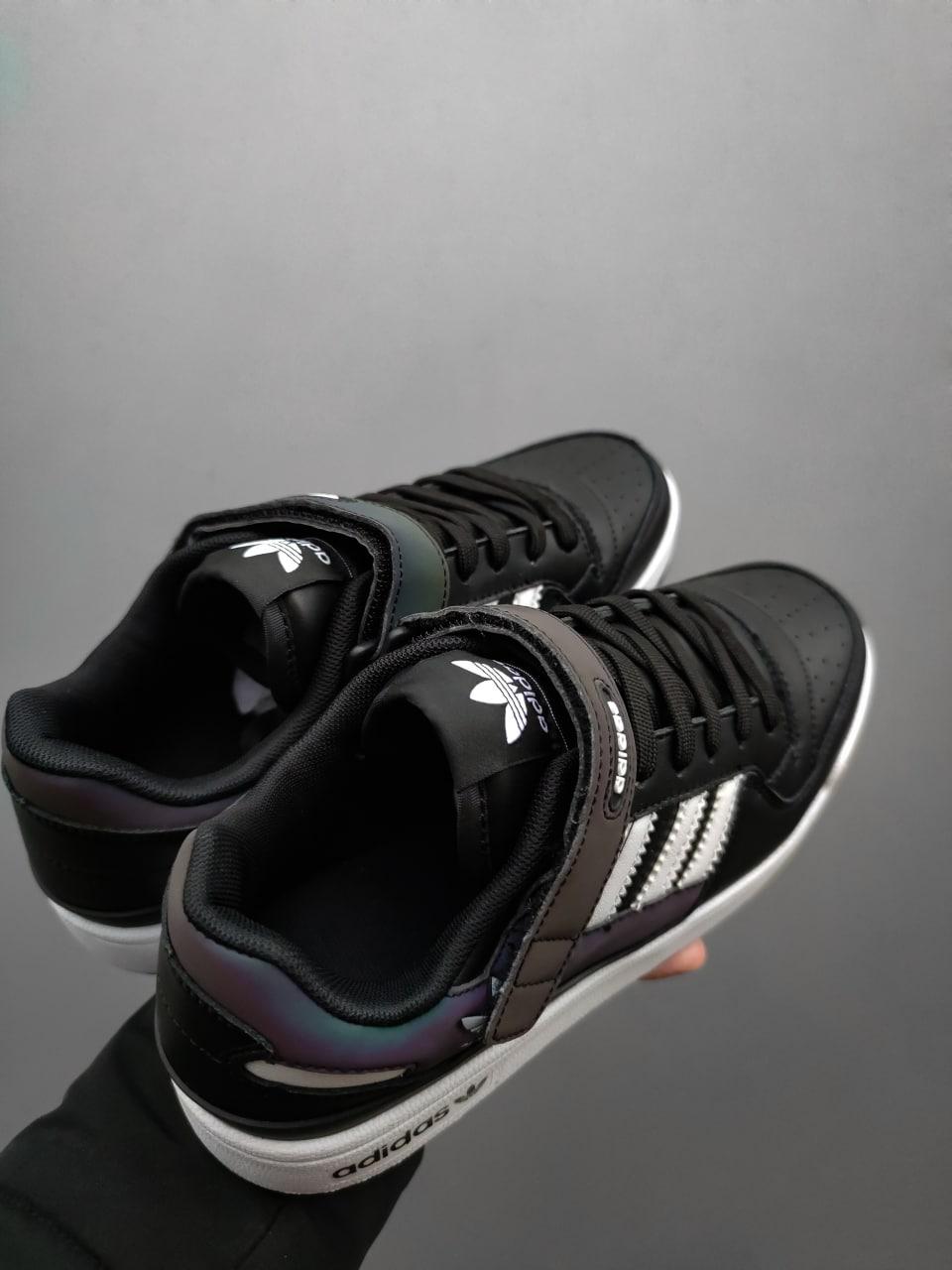Adidas Forum Low Black White v2