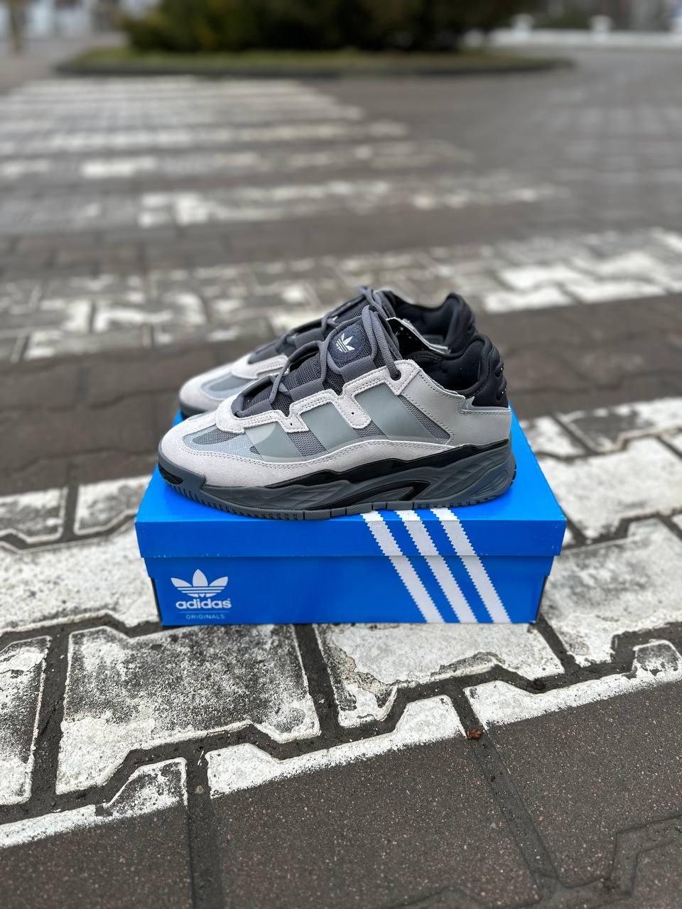 Adidas Niteball Grey Black v2