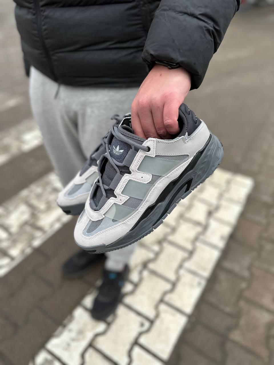 Adidas Niteball Grey Black v2