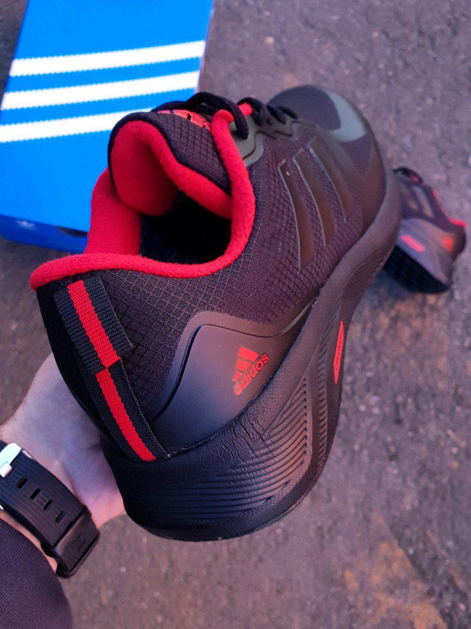 Adidas CloudFoam Black Red