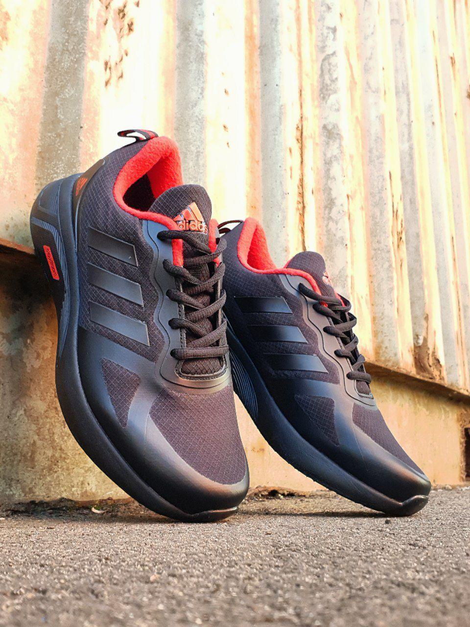 Adidas CloudFoam Black Red
