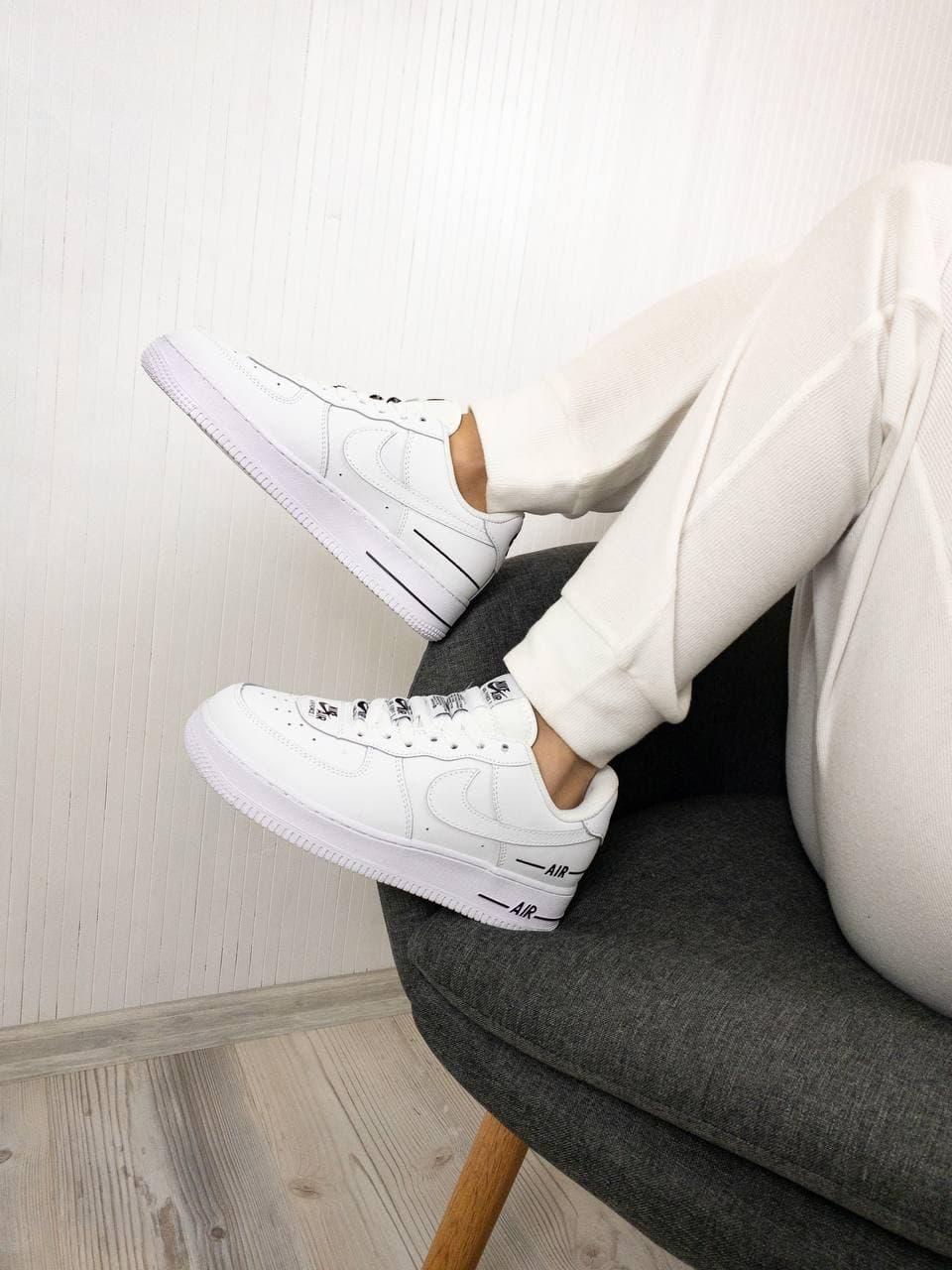 Nike Air Force 1 DOUBLE AIR White Black