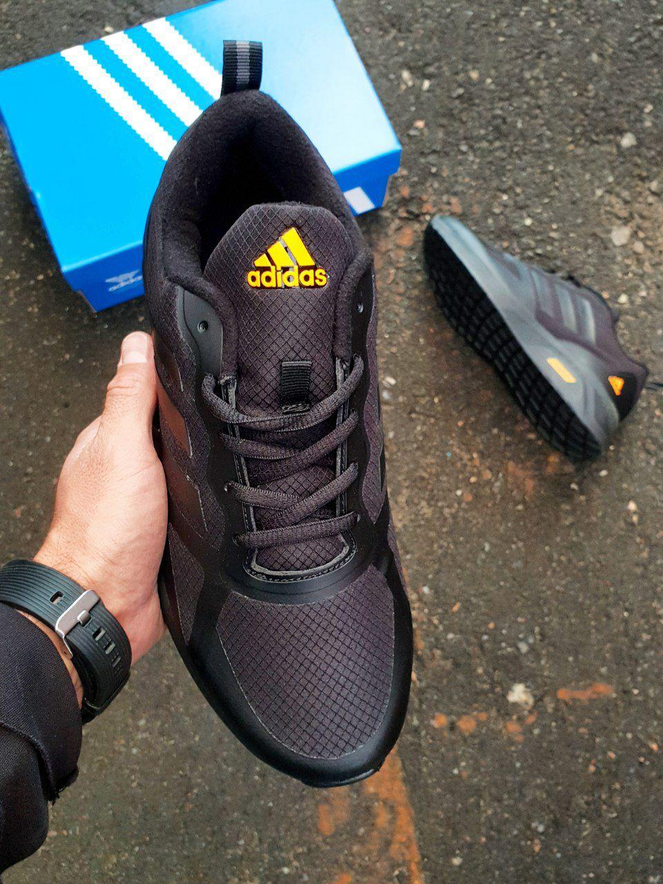 Adidas CloudFoam Black Orange
