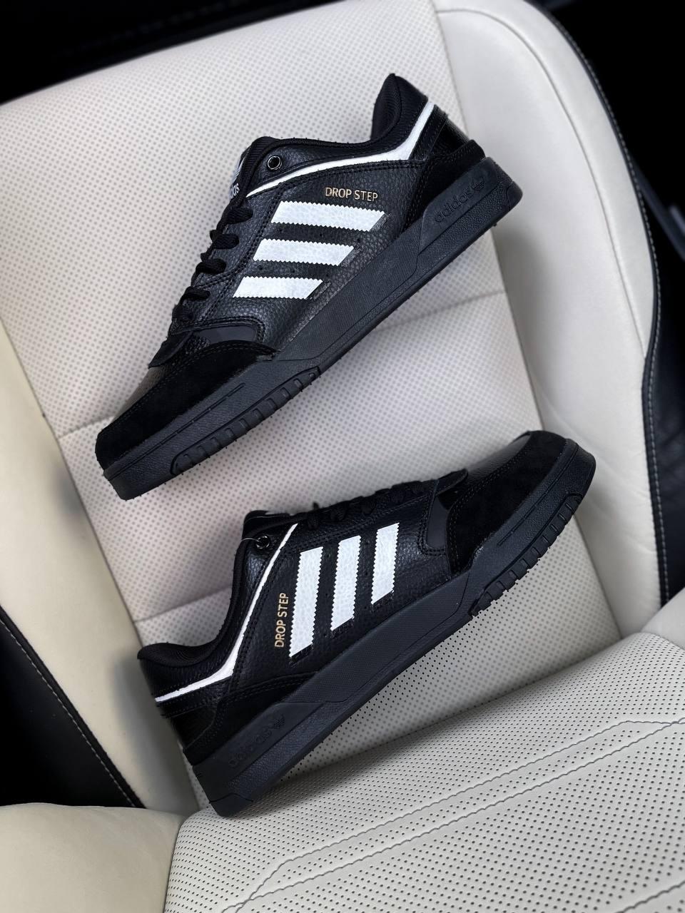 Adidas Drop Step Black White v2