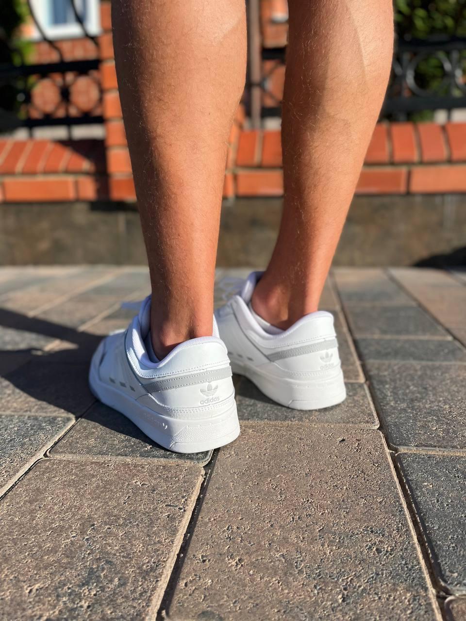 Adidas Drop Step Low White
