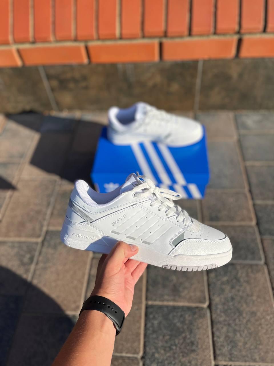 Adidas Drop Step Low White