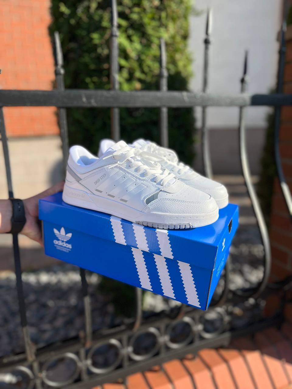 Adidas Drop Step Low White