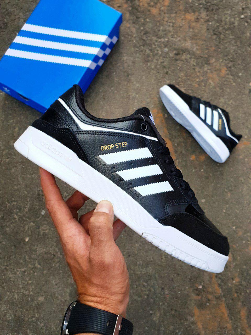 Adidas Drop Step White Black