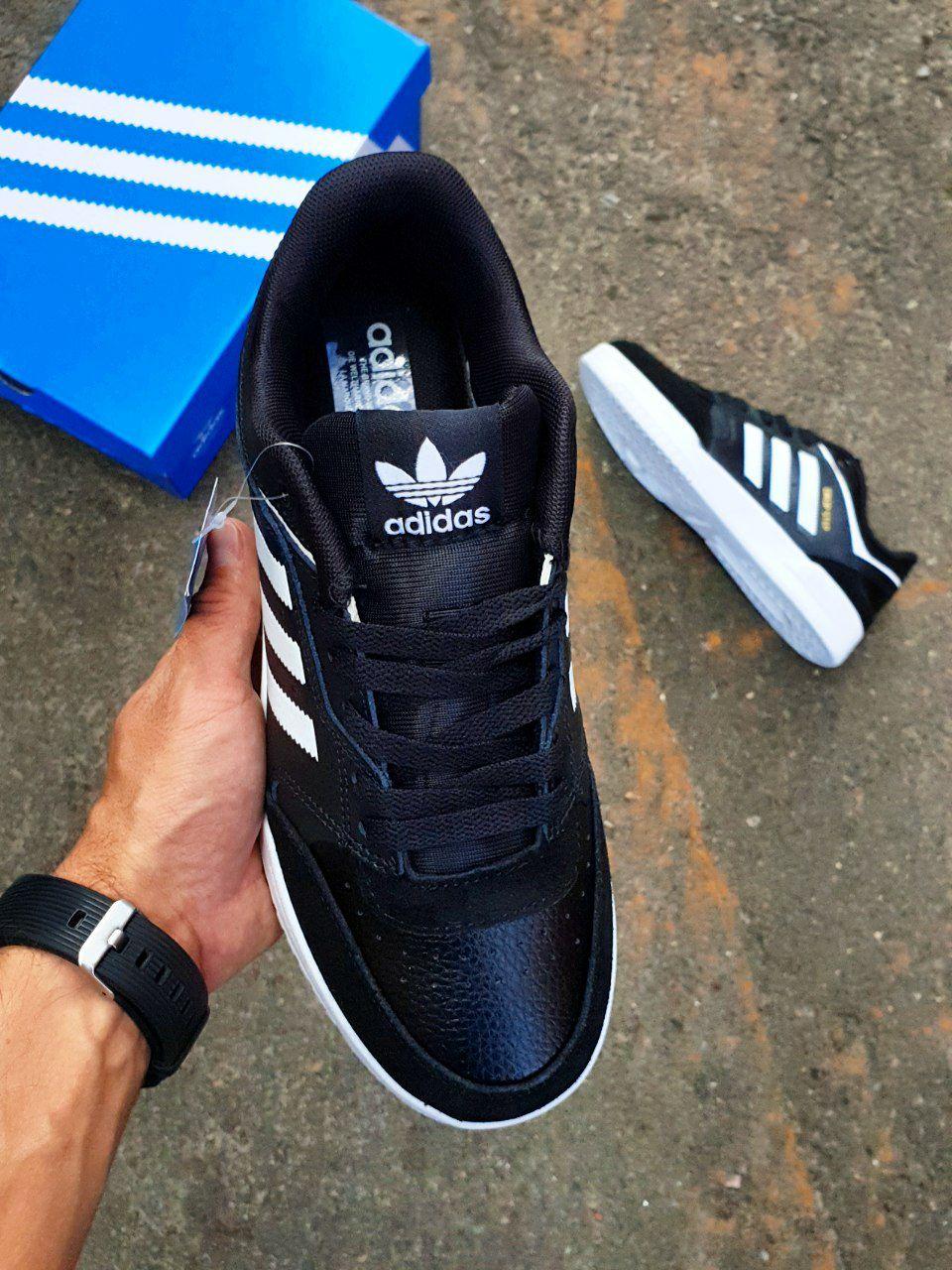 Adidas Drop Step White Black
