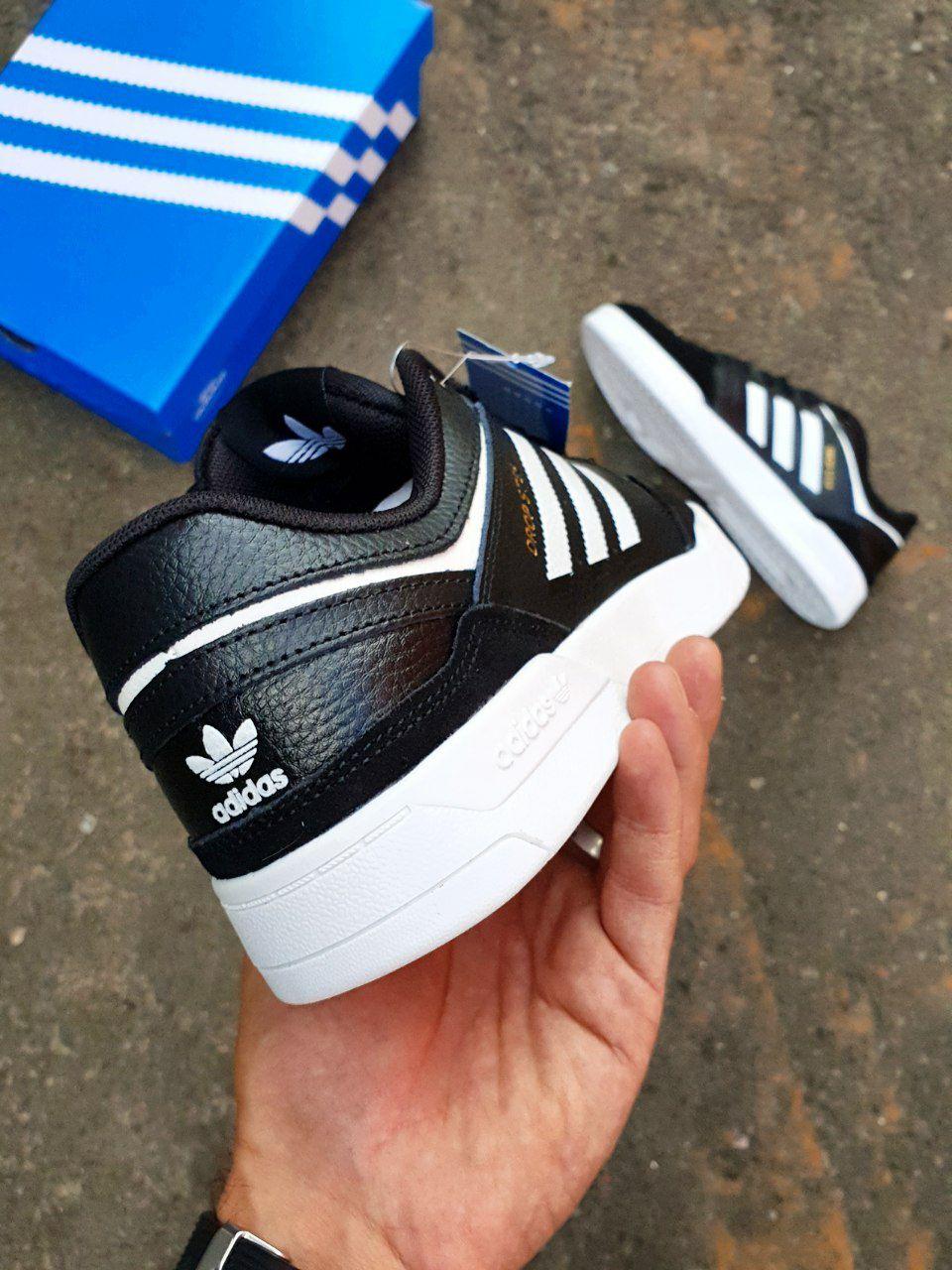 Adidas Drop Step White Black