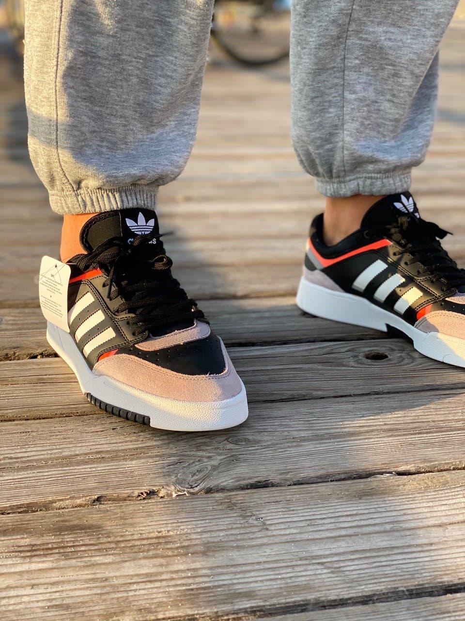 Adidas Adidas Drop Step Black Beige Low