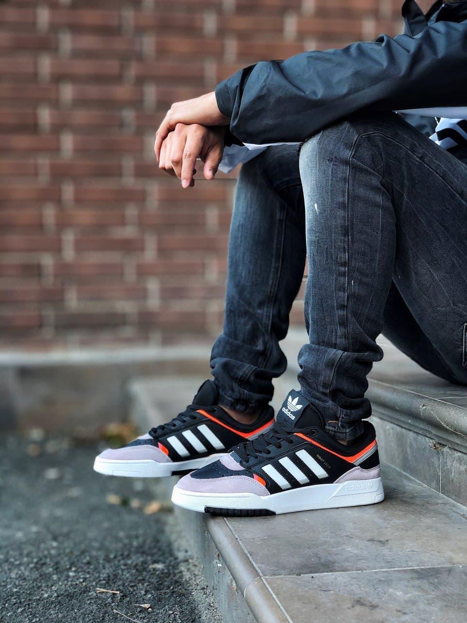 Adidas Adidas Drop Step Black Beige Low