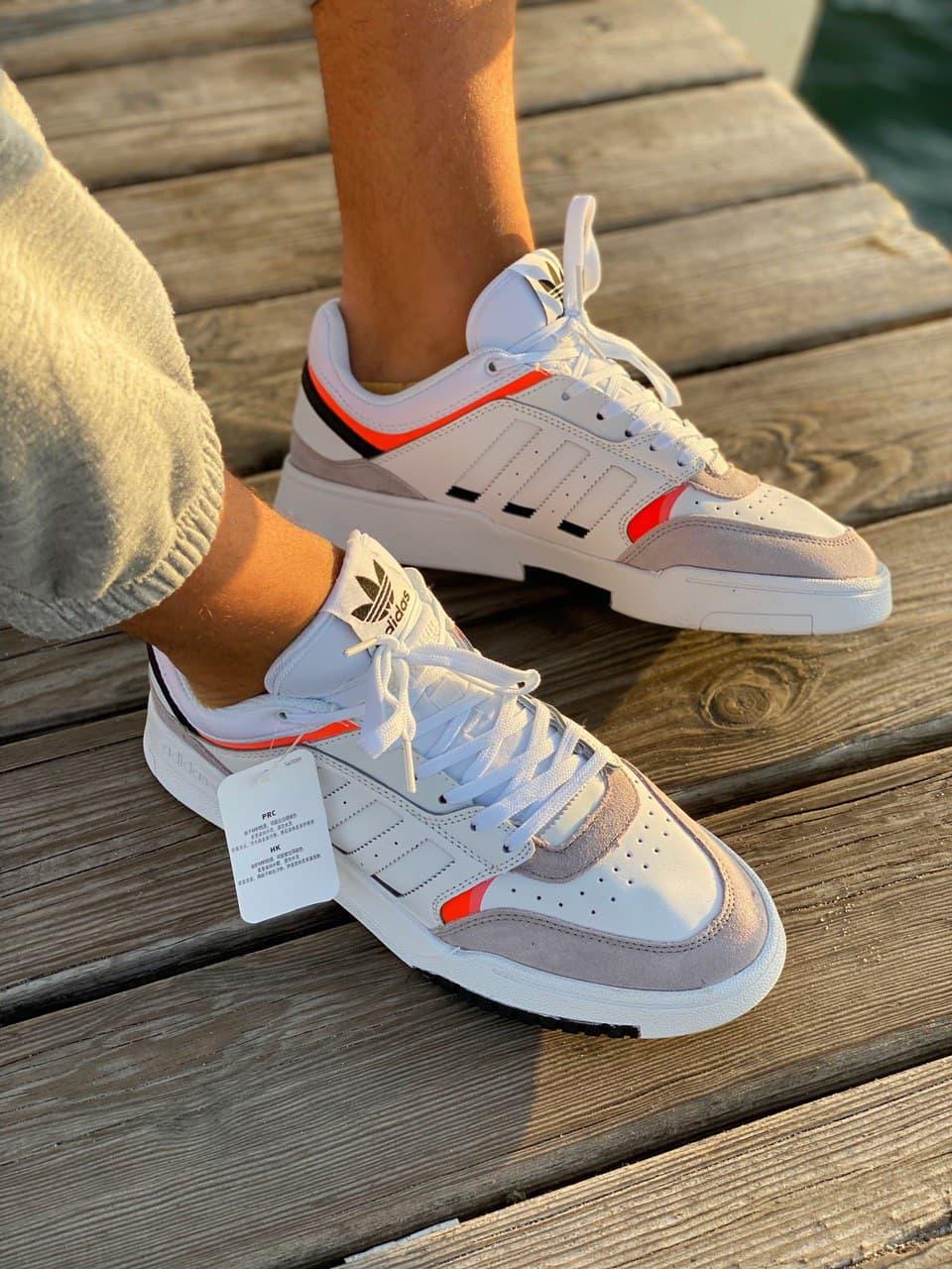 Adidas Adidas Drop Step White Beige Low