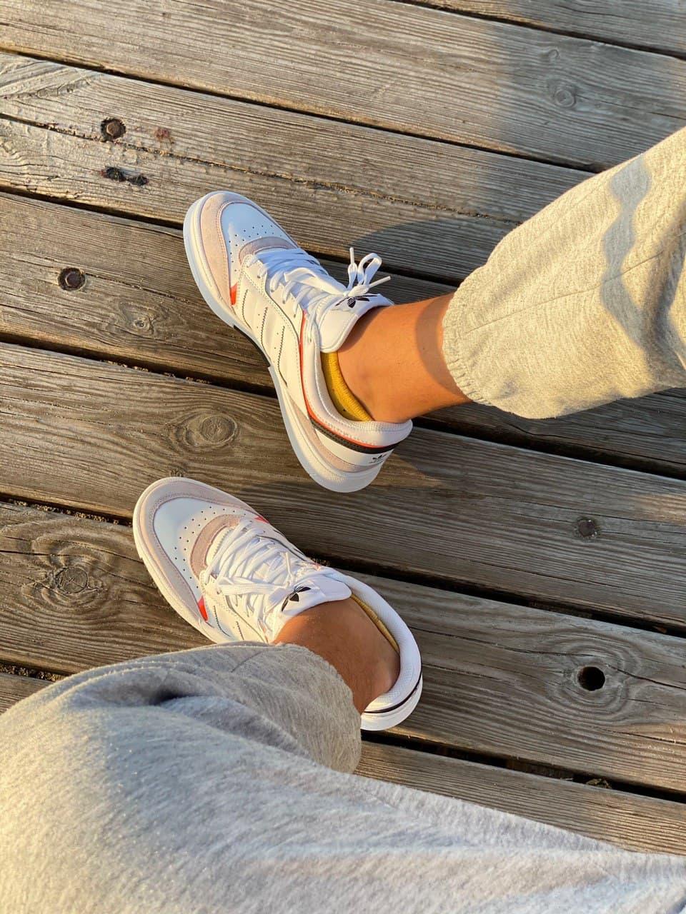 Adidas Adidas Drop Step White Beige Low