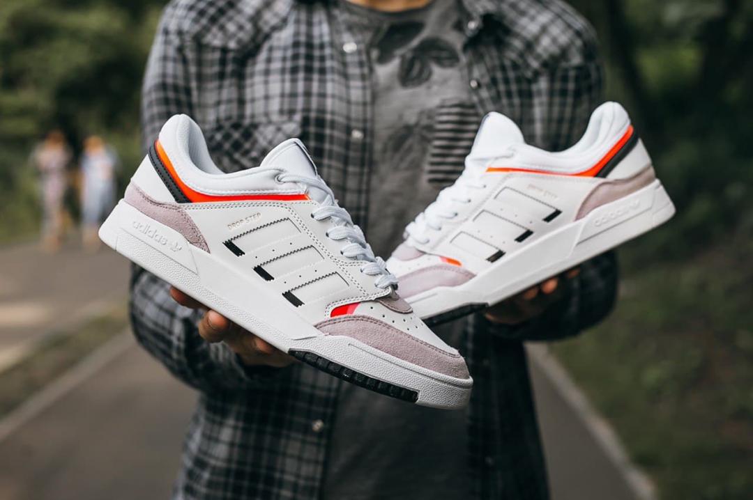 Adidas Adidas Drop Step White Beige Low