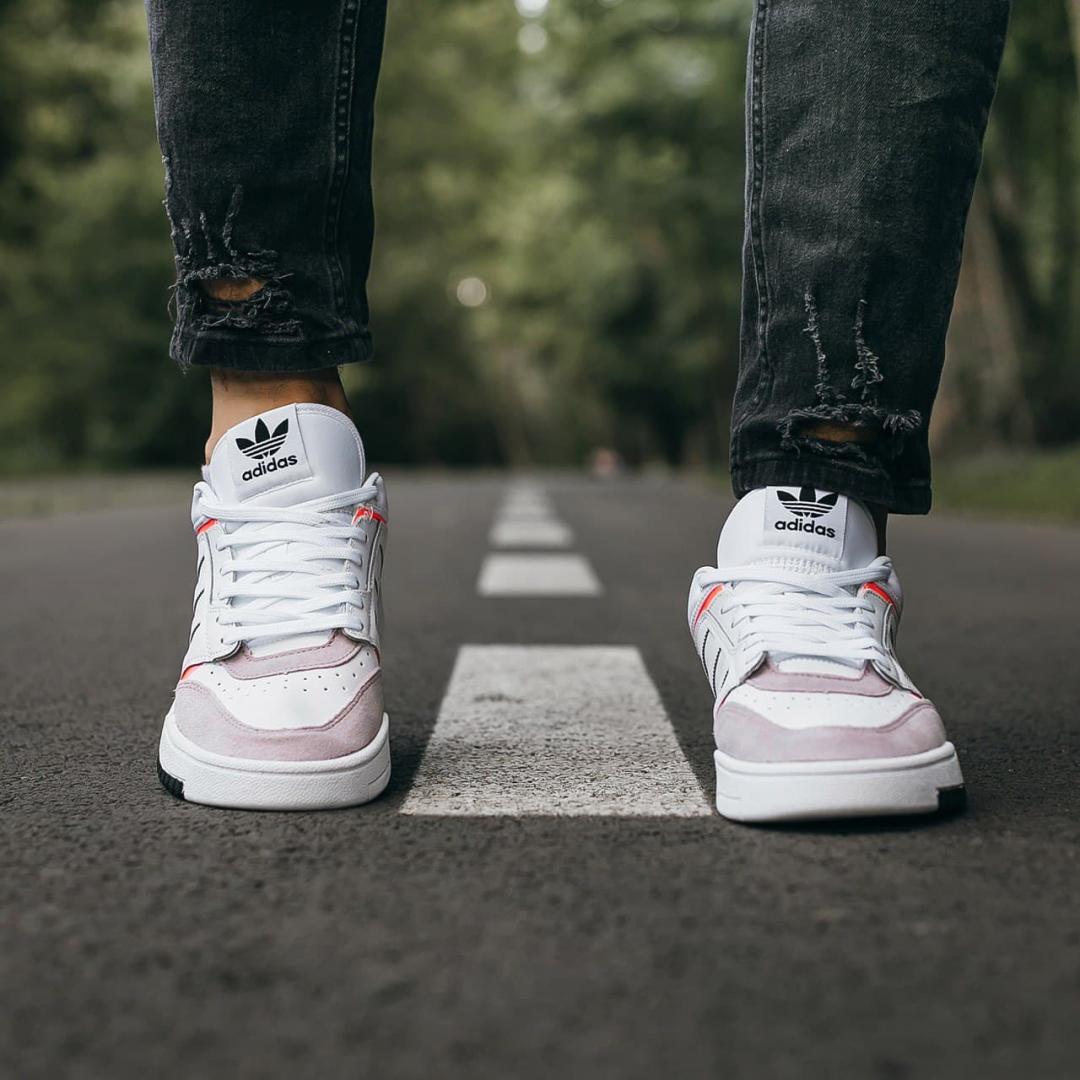 Adidas Adidas Drop Step White Beige Low