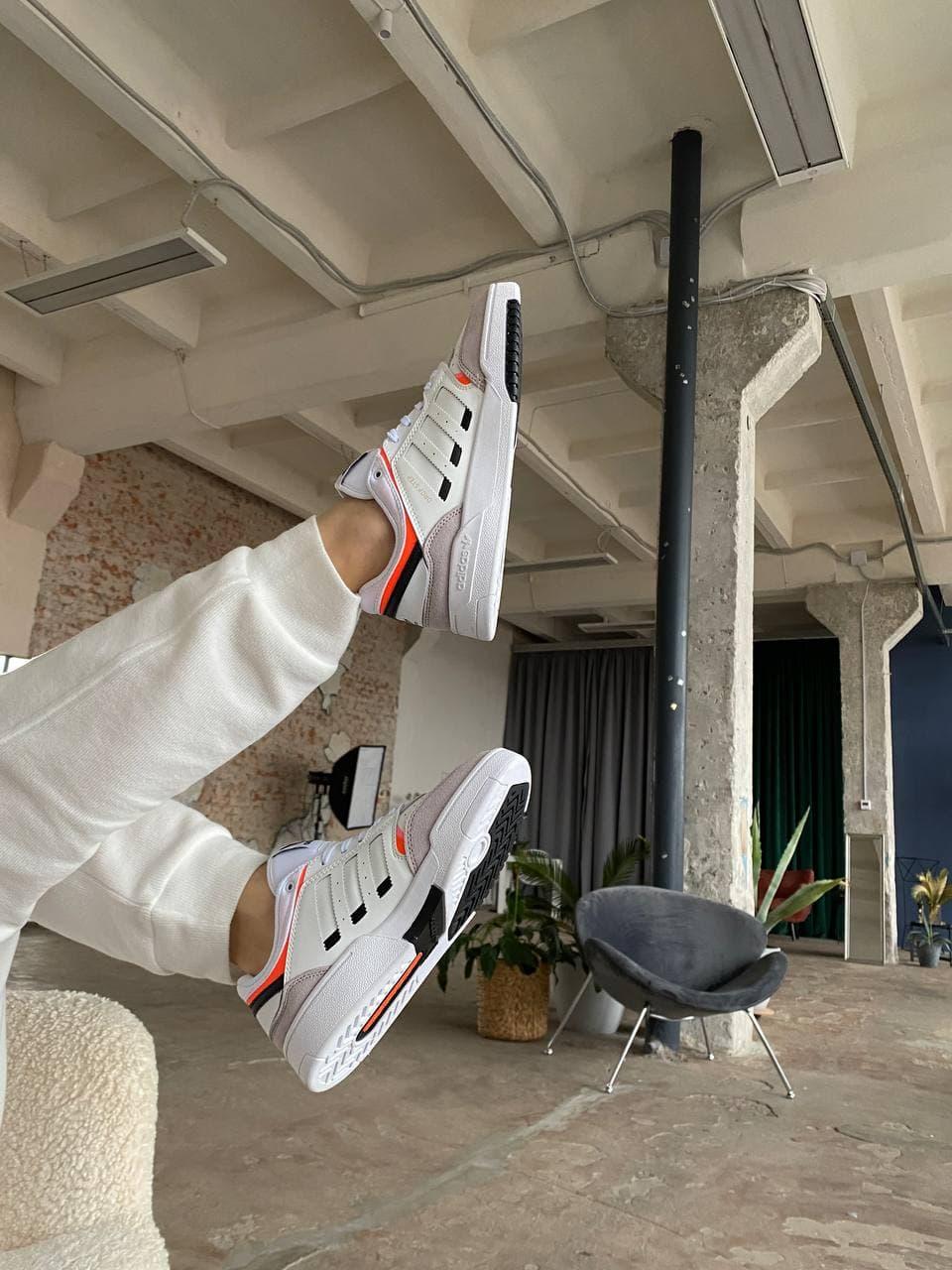 Adidas Adidas Drop Step White Beige Low