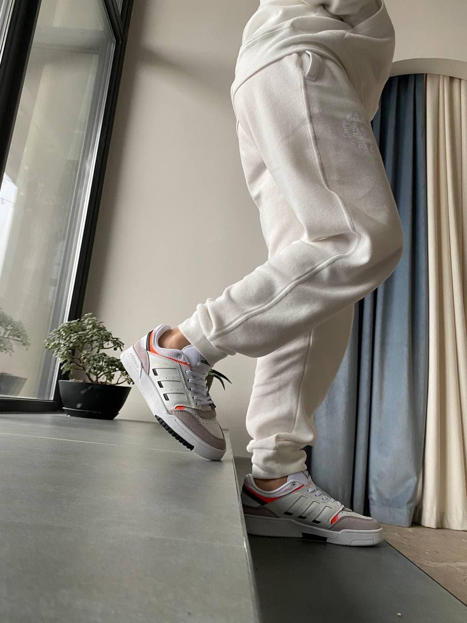Adidas Adidas Drop Step White Beige Low