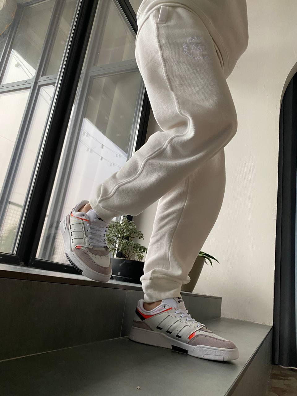 Adidas Adidas Drop Step White Beige Low