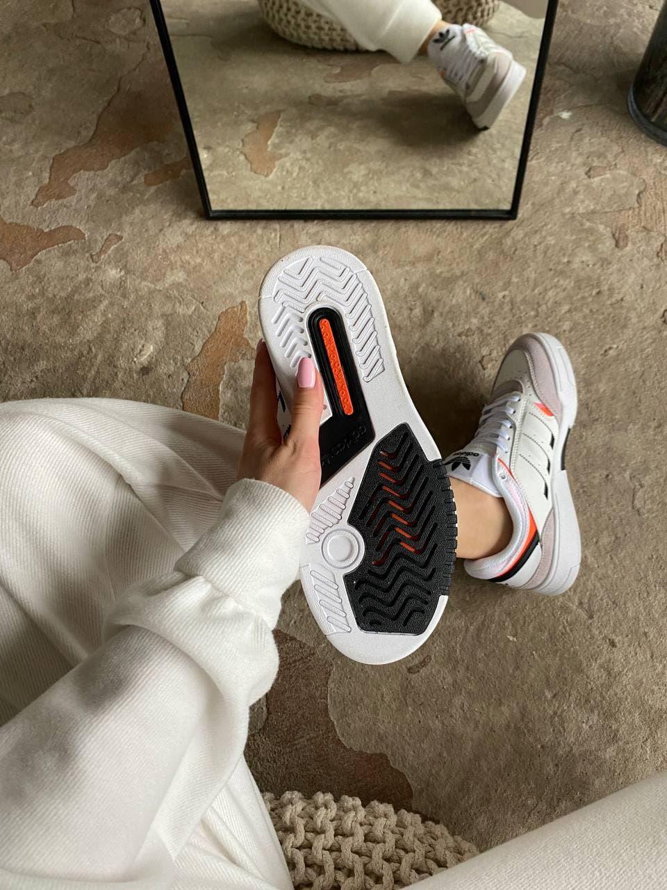 Adidas Adidas Drop Step White Beige Low