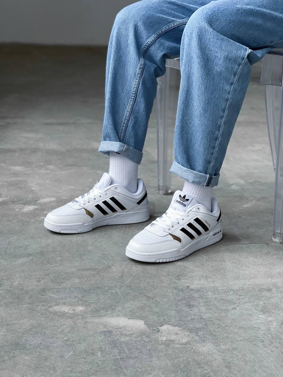 Adidas Drop Step White Low