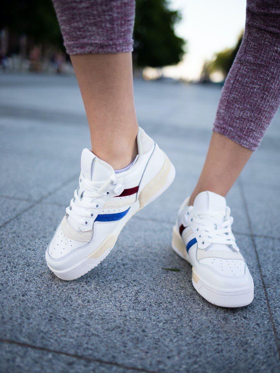 Adidas Drop Step White Yellow