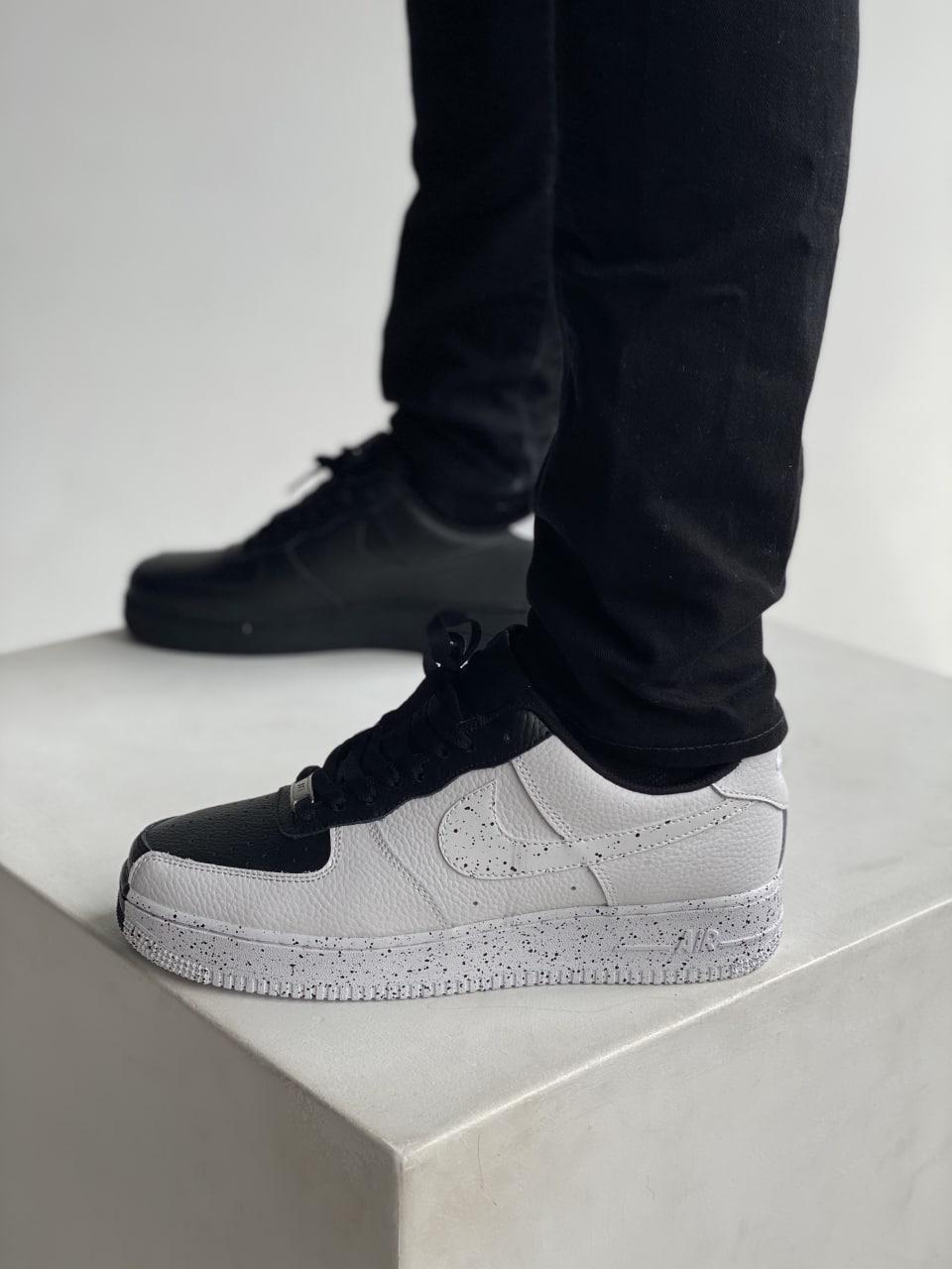 Nike Air Force Split Black White