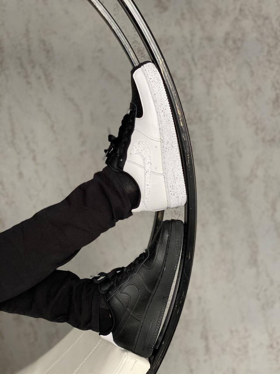 Nike Air Force Split Black White