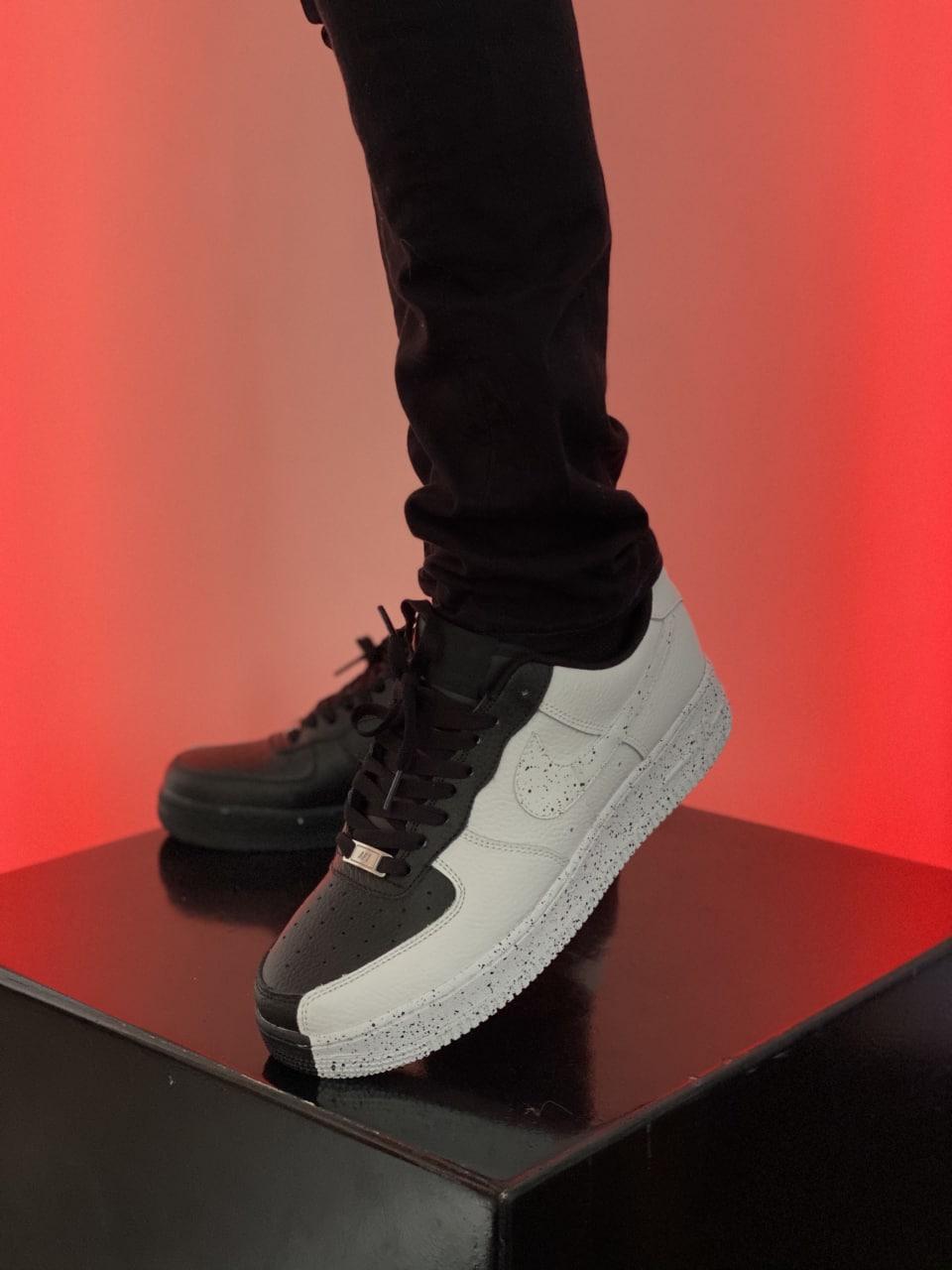 Nike Air Force Split Black White
