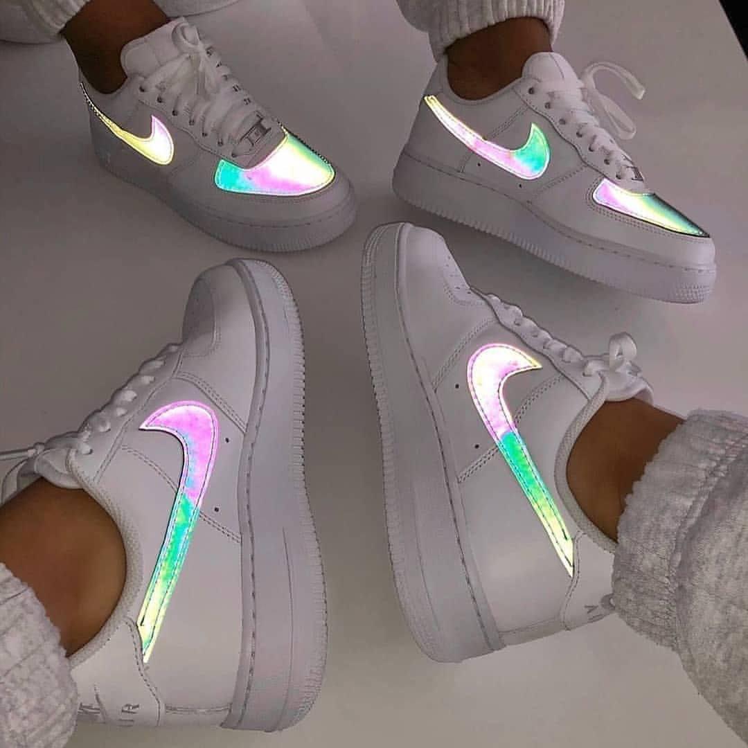 Nike Air Force 1 White Reflective