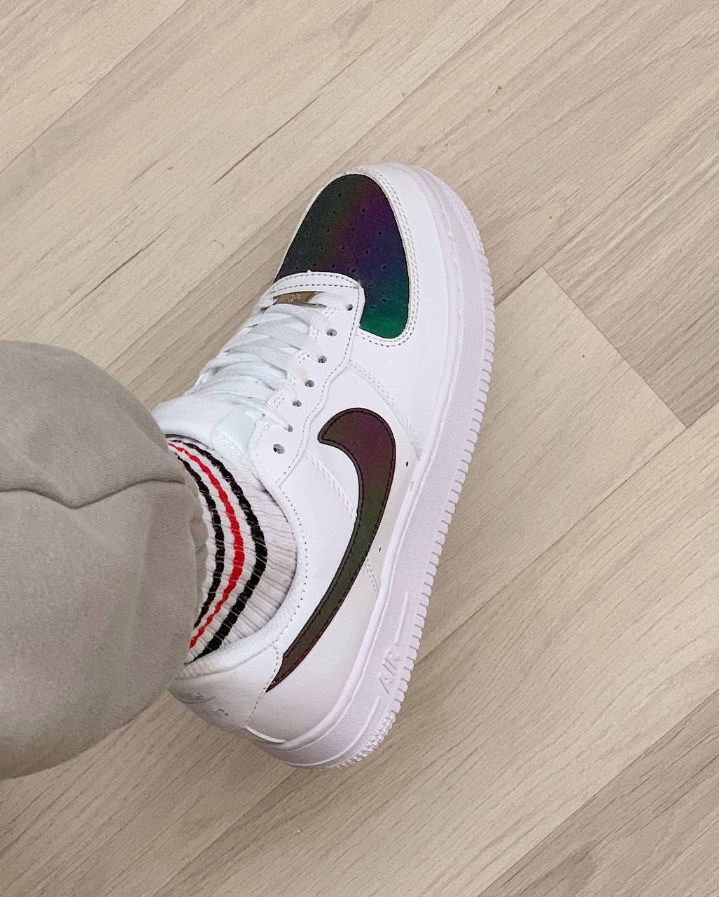 Nike Air Force 1 White Reflective