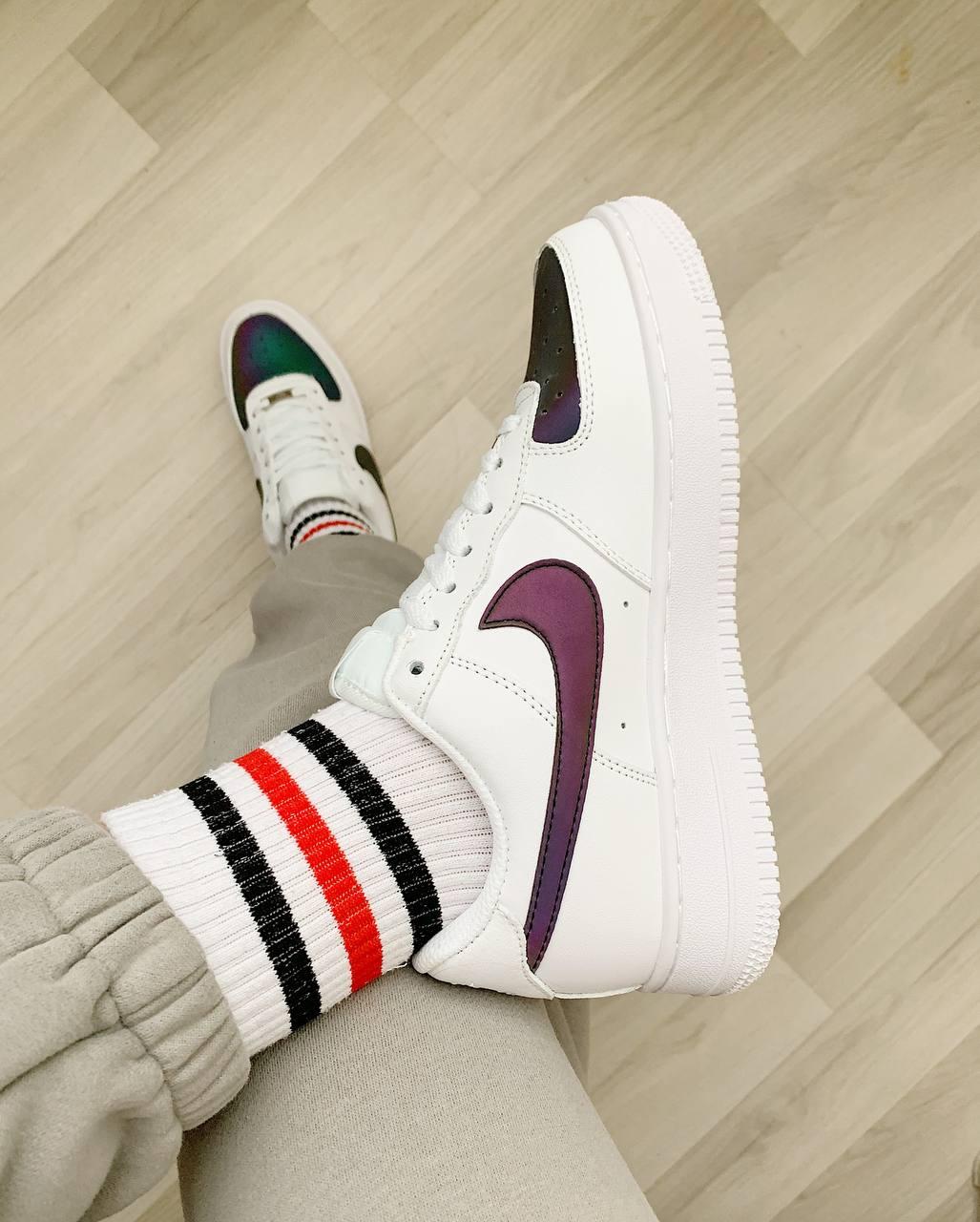 Nike Air Force 1 White Reflective